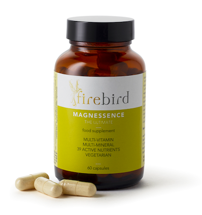 Magnessence is the ultimate supplement. It covers all vitamin and mineral daily requirements and is packed with plant extracts in its unique 39-ingredient formula, including turmeric, resveratrol, chlorella, astragalus, alfalfa and beetroot